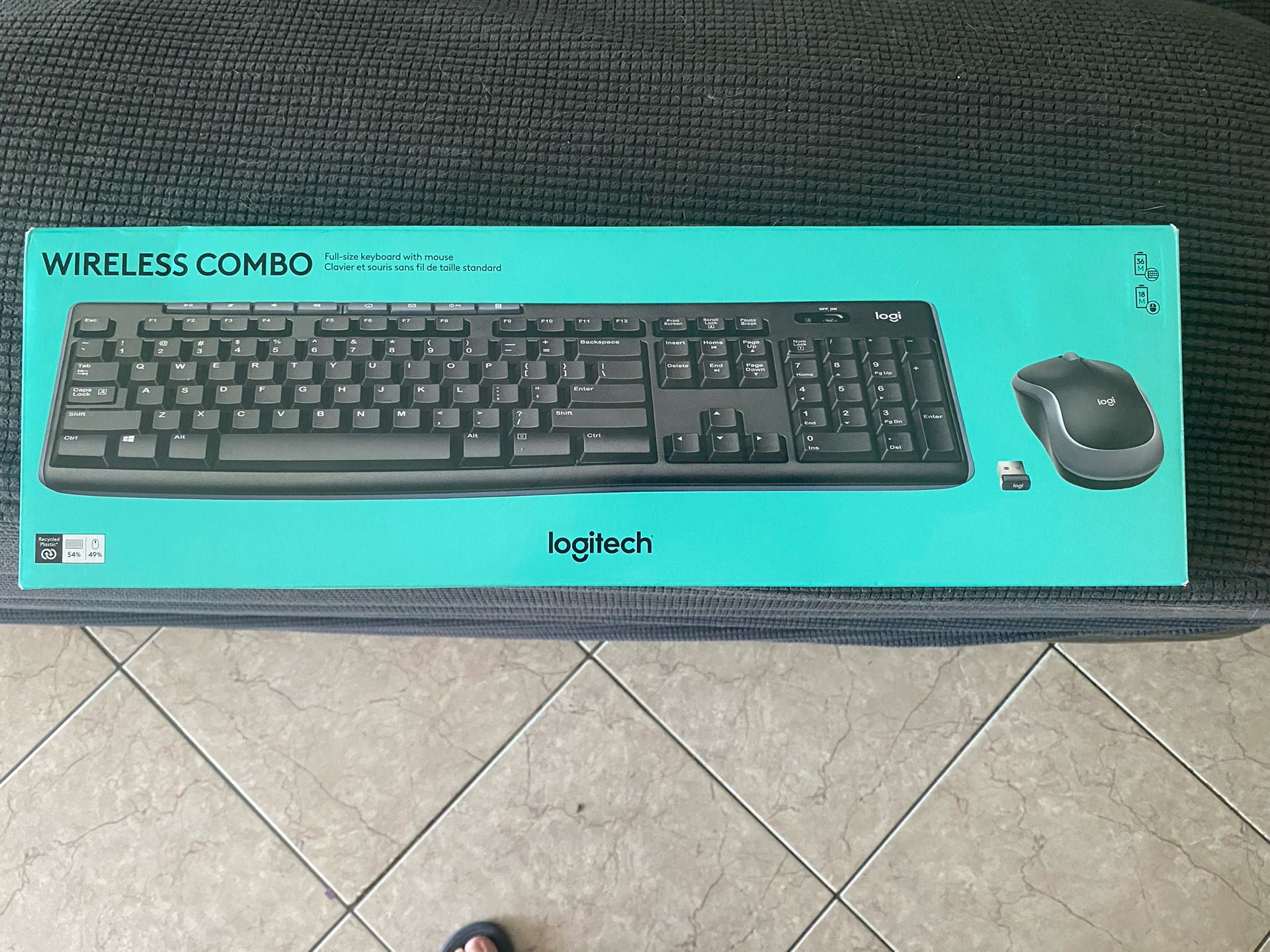 Logitech Wireless Keyboard & Mouse Combo