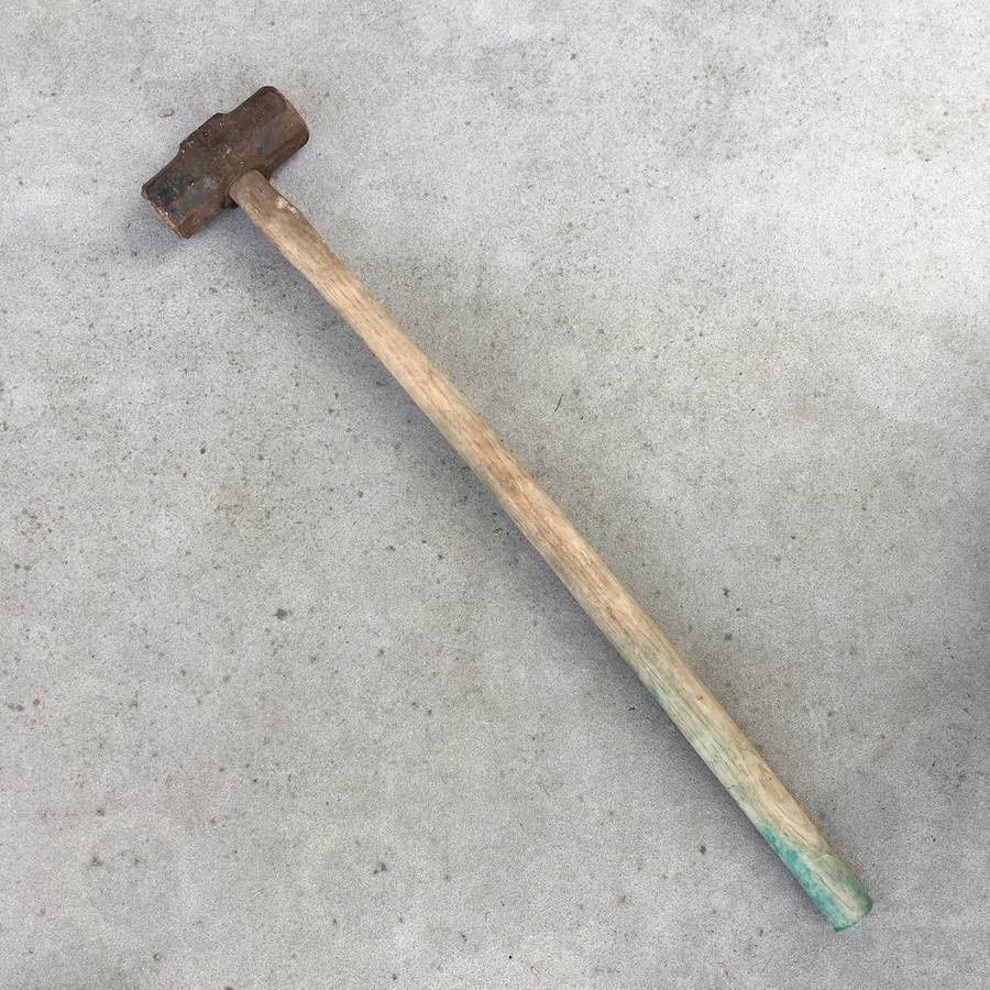 Vintage 8 Pound lb Sledge Hammer
