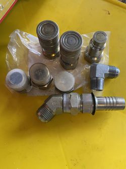 Fittings Quick ,Disconnects ,Adapters Alot Of Items O Rings Etc
