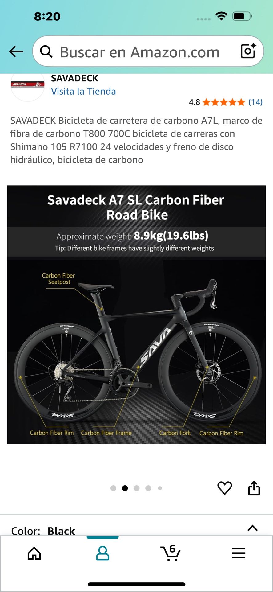 Savadeck A7 Sl Carbon Fiber Road Bike