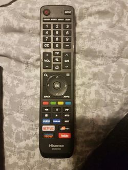 Hisense remote control