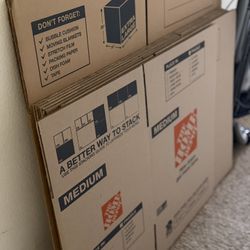 Moving Boxes: 10 Of Them 