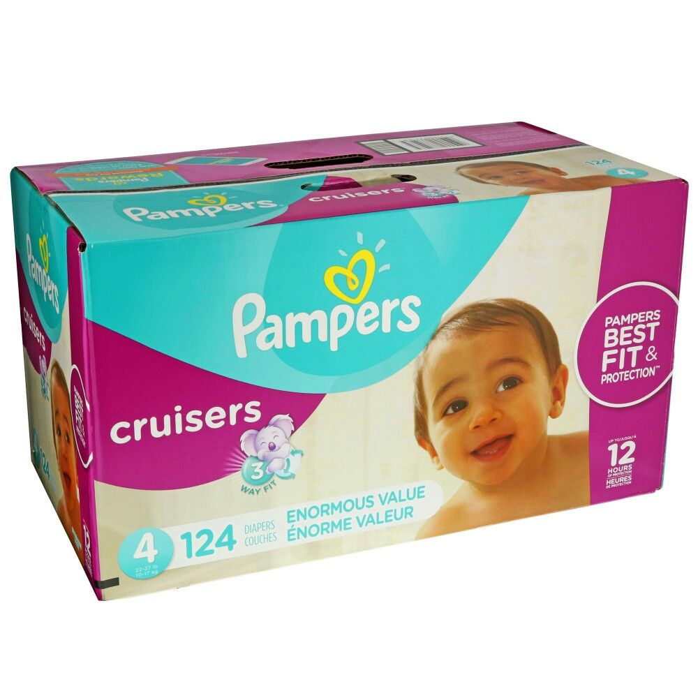 Pampers cruisers size 2,3,4,5,6