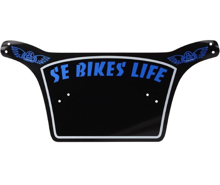 $35 - SE Racing SE BIKES LIFE BMX numberplate in Black/Blue