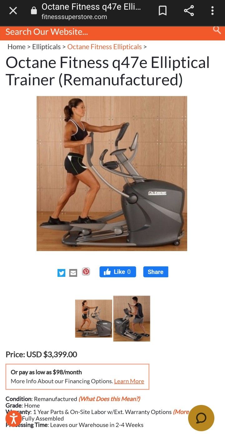 Octane fitness q47e deals