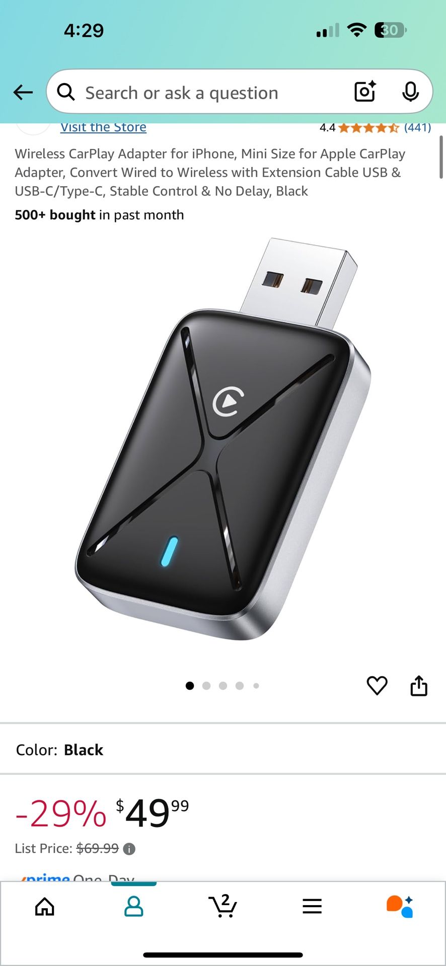 Wireless CarPlay Adapter