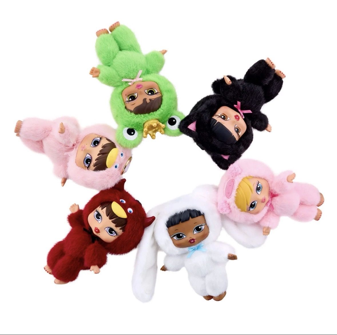 BRATZ BRATZIEZ ICONZ SERIEZ PLUSH KEYCHAIN BLIND BOX