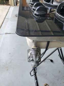 30" gas stove GE 4 burner