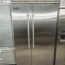 Viking Professional Built In Stainless Steel 48” Refrigerator Counter Depth