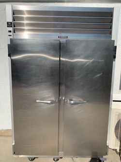 Traulsen 2-Door Commercial Stainless Steel Refrigerator