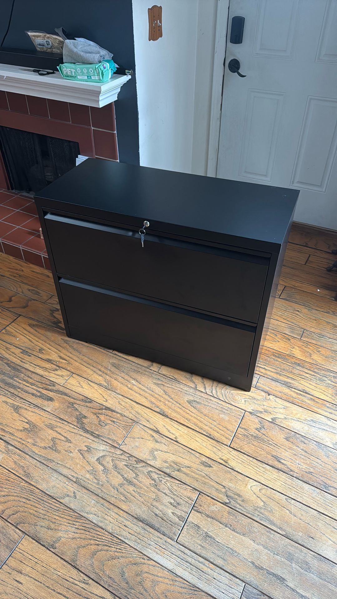 Filing Cabinet - Black