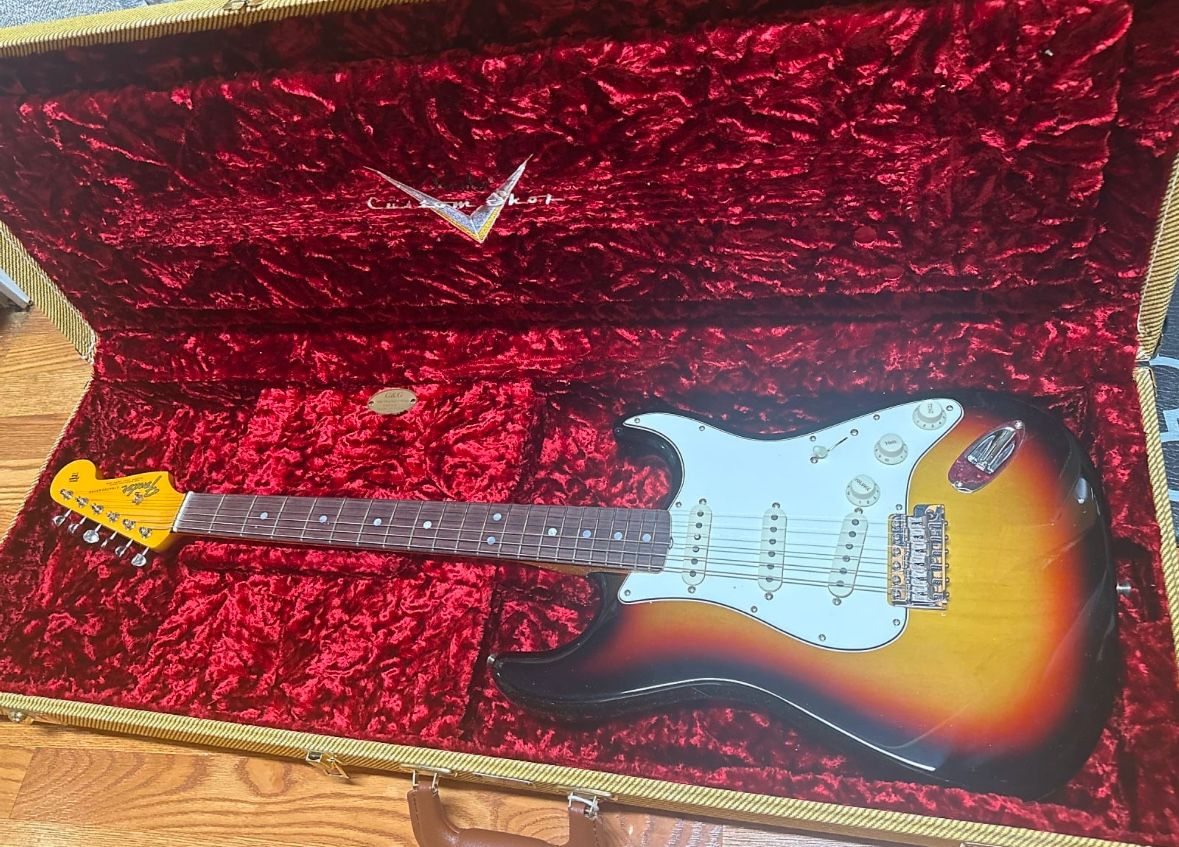 2021 Fender Custom Shop NOS 3 Tone Sunburst