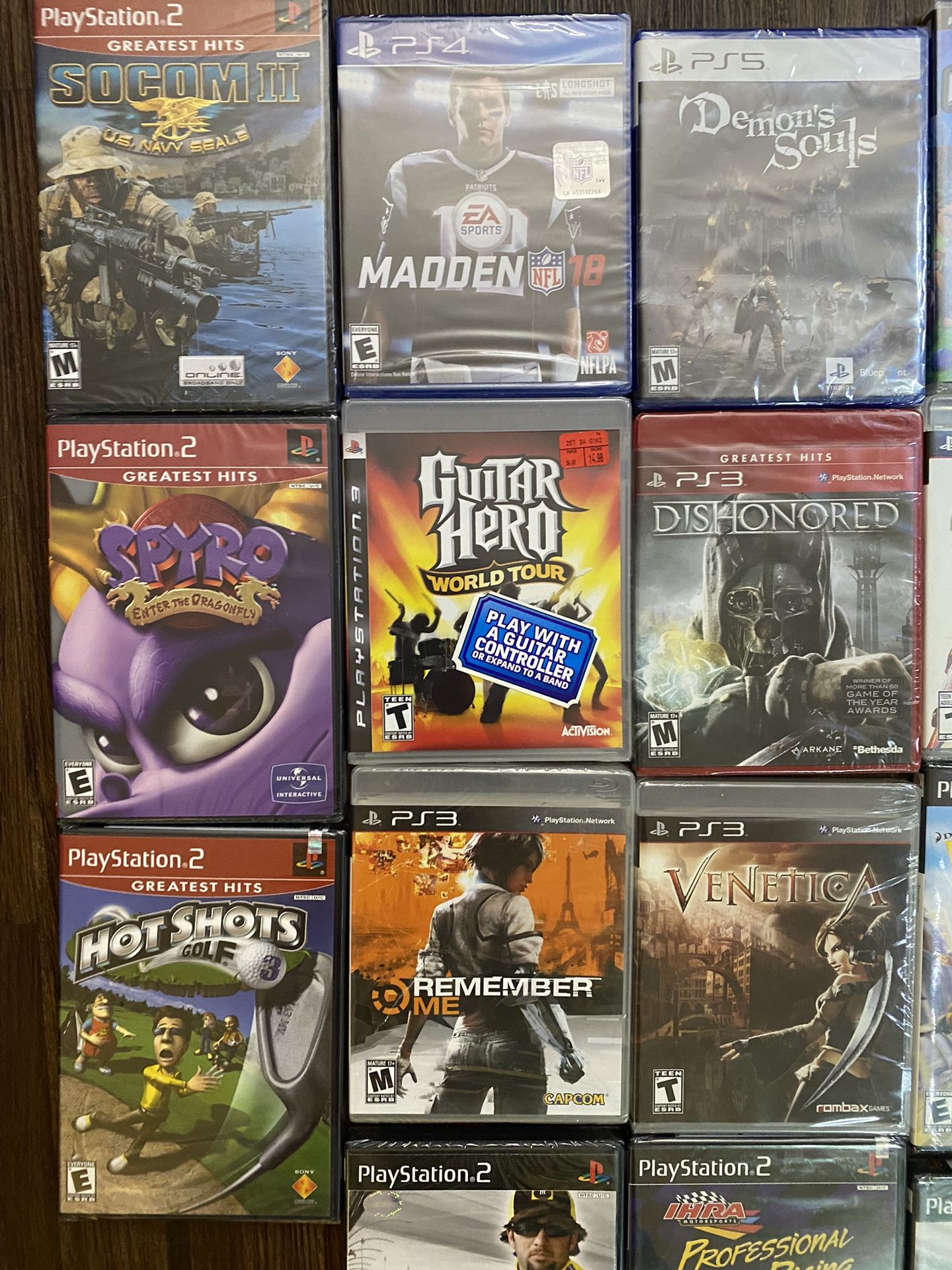 PlayStation Sealed Lot