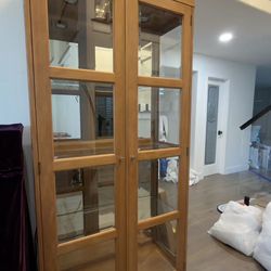 Ethan Allen Wood Cabinet 