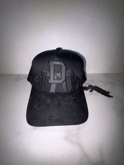 Dandy’s Hats Black Adjustable Baseball Cap Hat Raised Lettering, One Size
