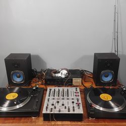 Pair Of Sony DJ Turntables (Technics SL-1200 Style).
