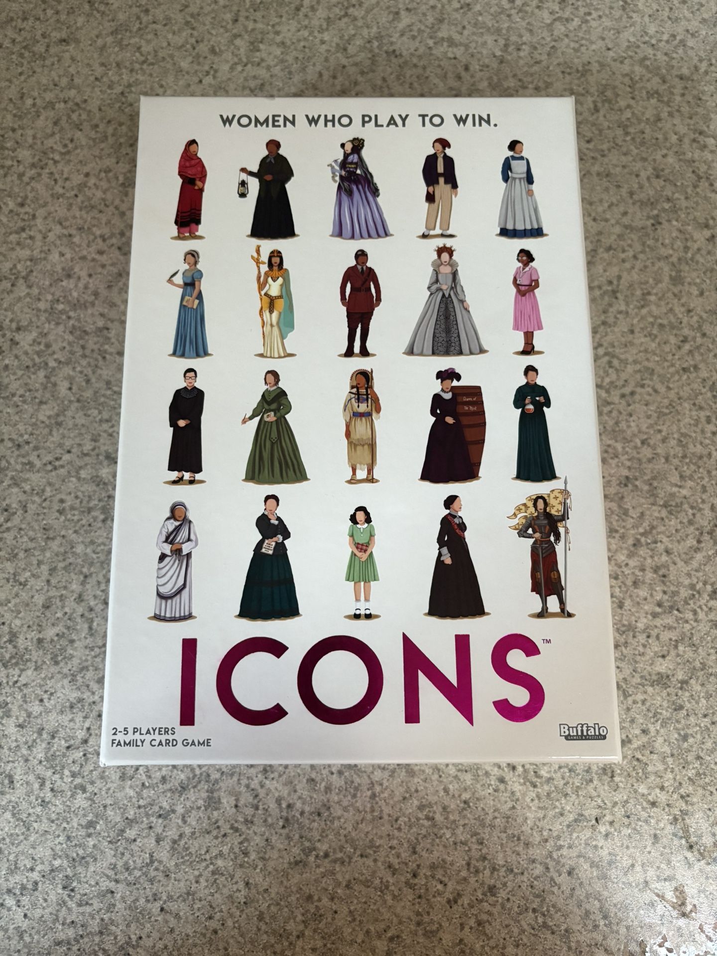 Icons: Women Who Play to Win – Family Card Game