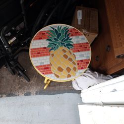 Pineapple Mosaic Table