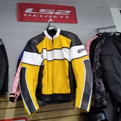 High Quality Motorcycle Leather Jacket Size 48 Brand New