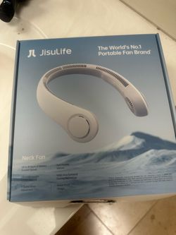 Costco portable neck fan rechargeable- open box
