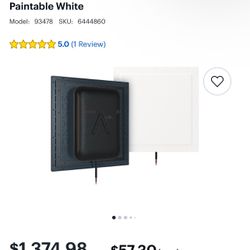ATTENTION AUDIOPHILES!- IS15W  (1)  & IS6 (2) Pair (5) Speakers Total- In-wall/In-ceiling Invisible Woofer - Paintable White Model