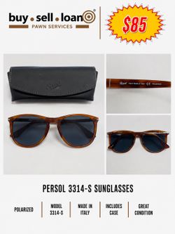 POLARIZED PERSOL 3314-S COMES WITH ORIGINAL CASE