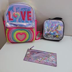 All for Only 20 dollars (all paid 90 dollars).
All Children Place like New and great quality!!
Backpack + lunch bag + pencil case!
Great deal!!
