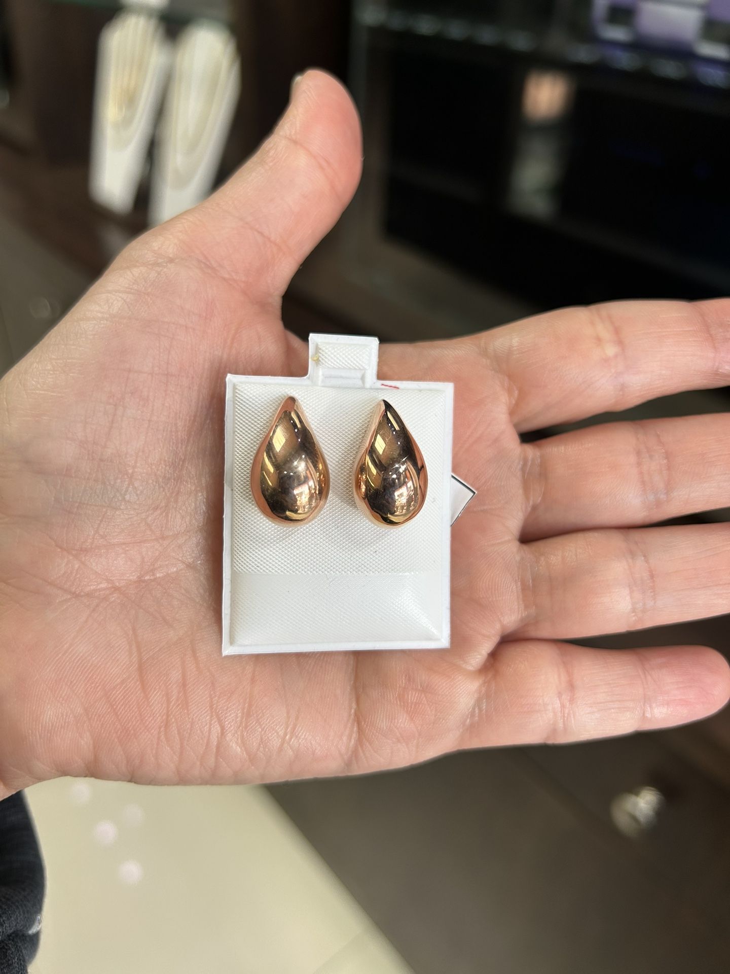 Earrings Rose Gold 14k