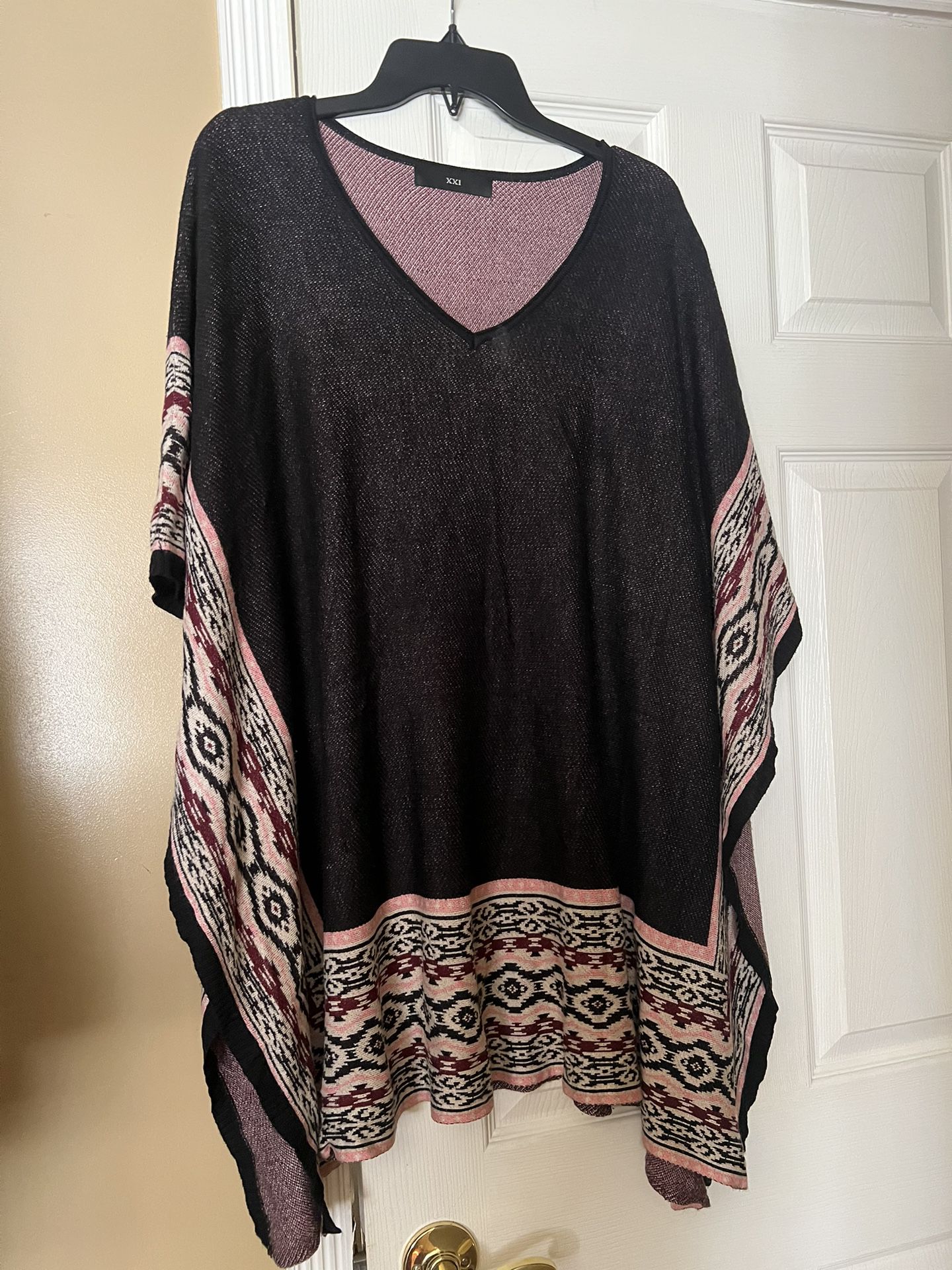 Forever 21 poncho 