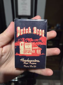 Dutch bros headquarter deck of cards