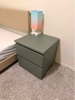 Green Nightstand IKEA