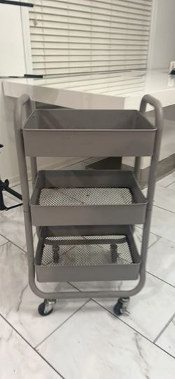 3 tier cart on wheels