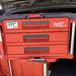 Milwaukee toolbox pack out