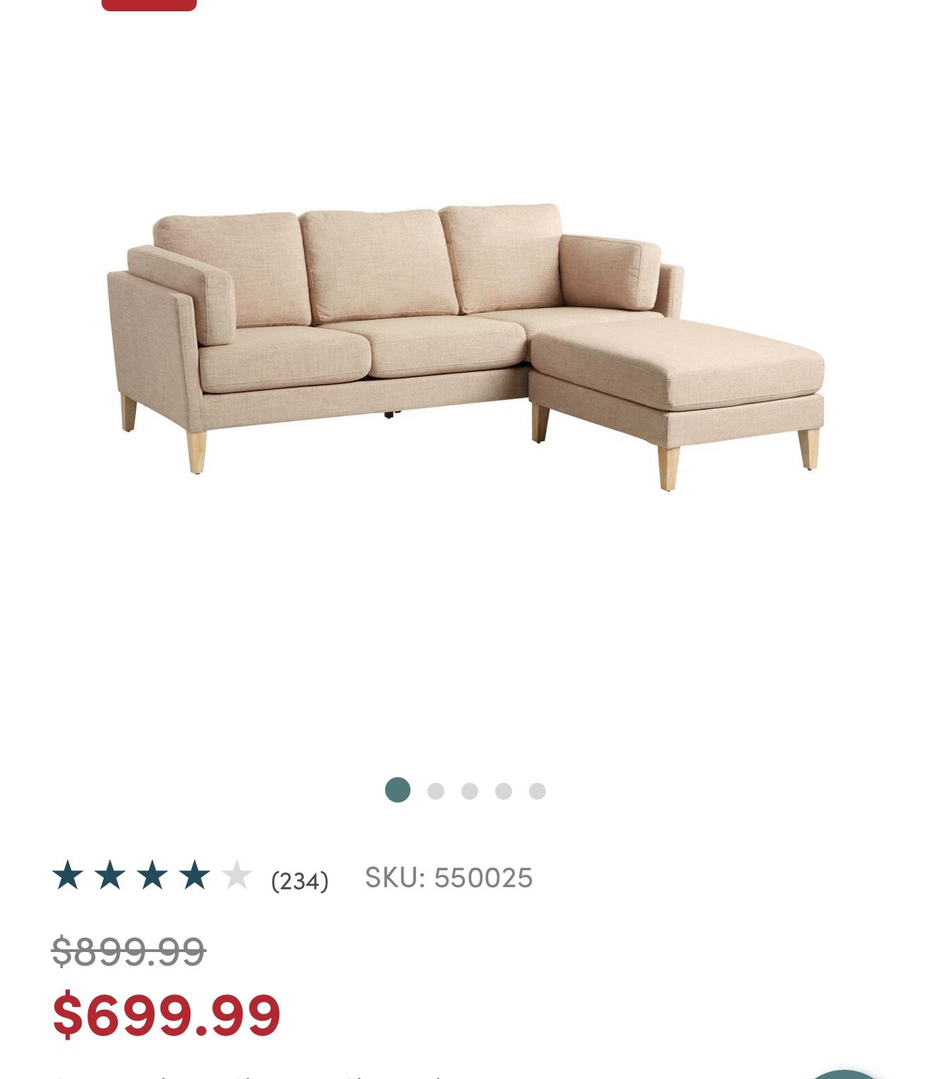FREE COUCH (world Market Couch)