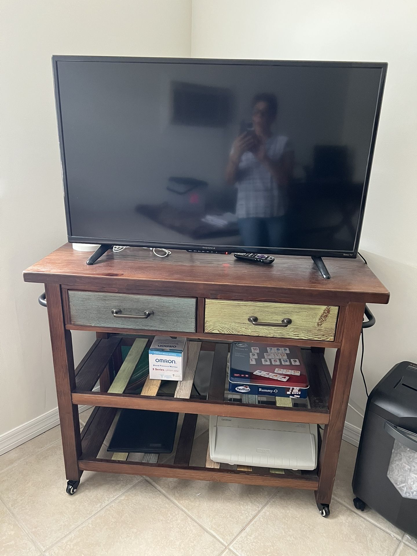 Island Table (TV not included) 