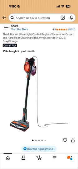 Shark Vacuum Cleaner