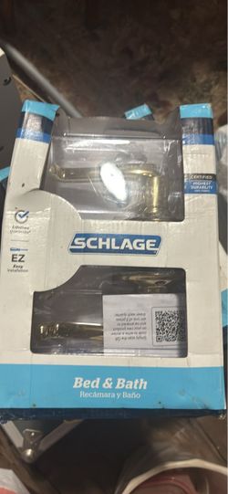 Schlage Bed & Bath Door Lock Set