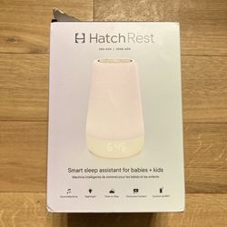 Hatchrest 2nd Gen ~ Smart Sleep Assistance For Babies & Kids ~ Baby Sound Machine ~ Brand New 