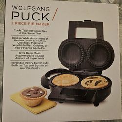WOLFGANG PUCK 2 Piece Pie Maker