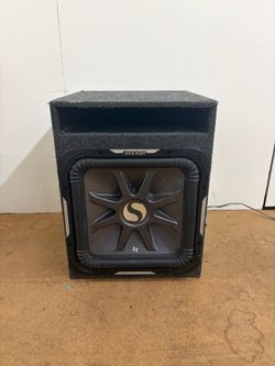Kicker Solo-Baric L7 15’ Subwoofer in Ported Box