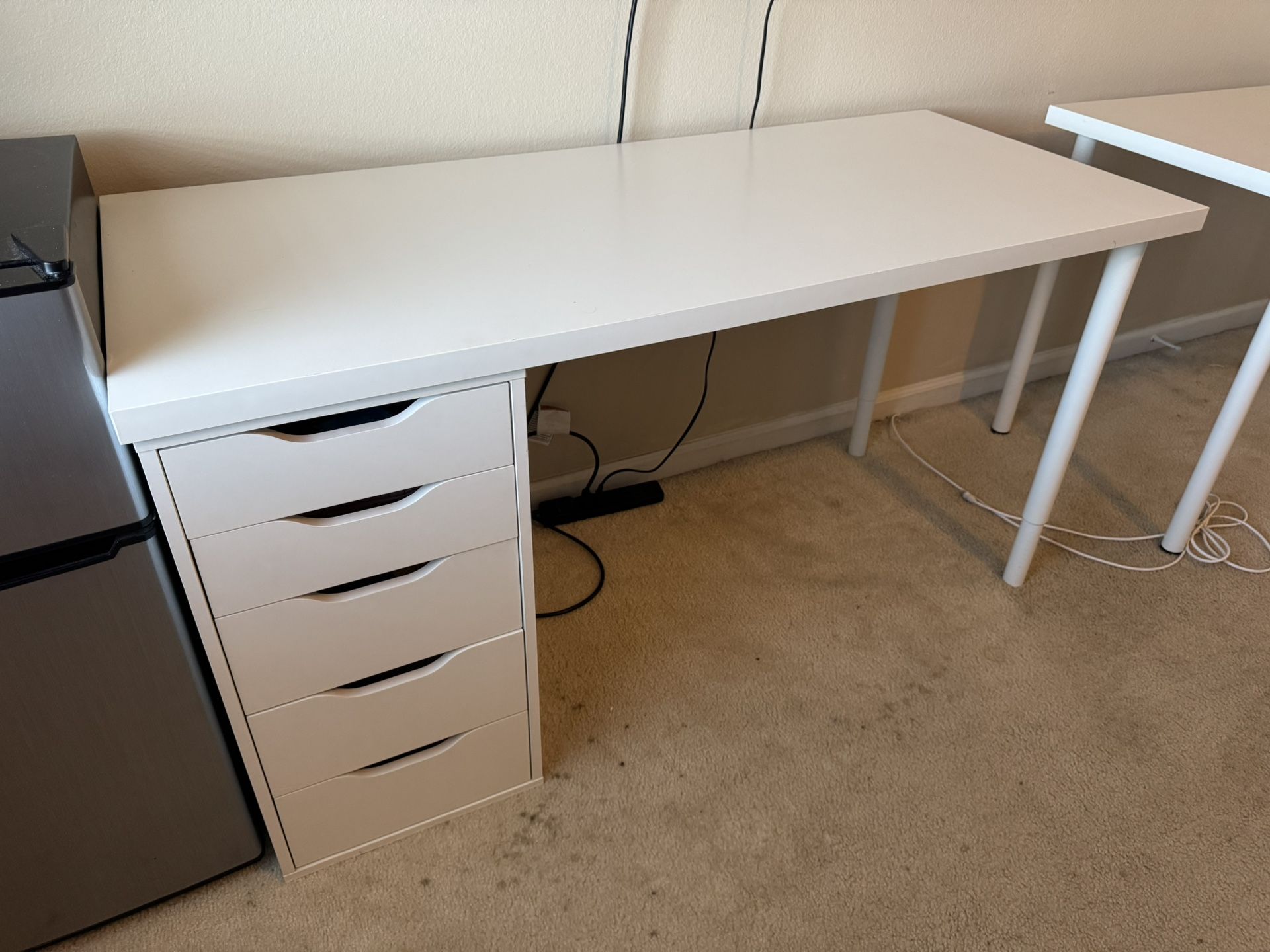 IKEA Lagkapten Table Desk With Drawer