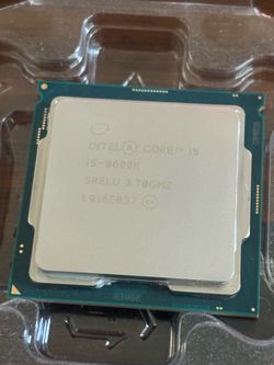 I5-9600k CPU