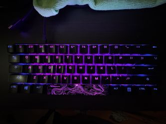 HyperX mechanical gaming keyboard 60% red switches