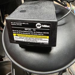 Miller Foot Pedal - Gas Regulator - Tig Torch