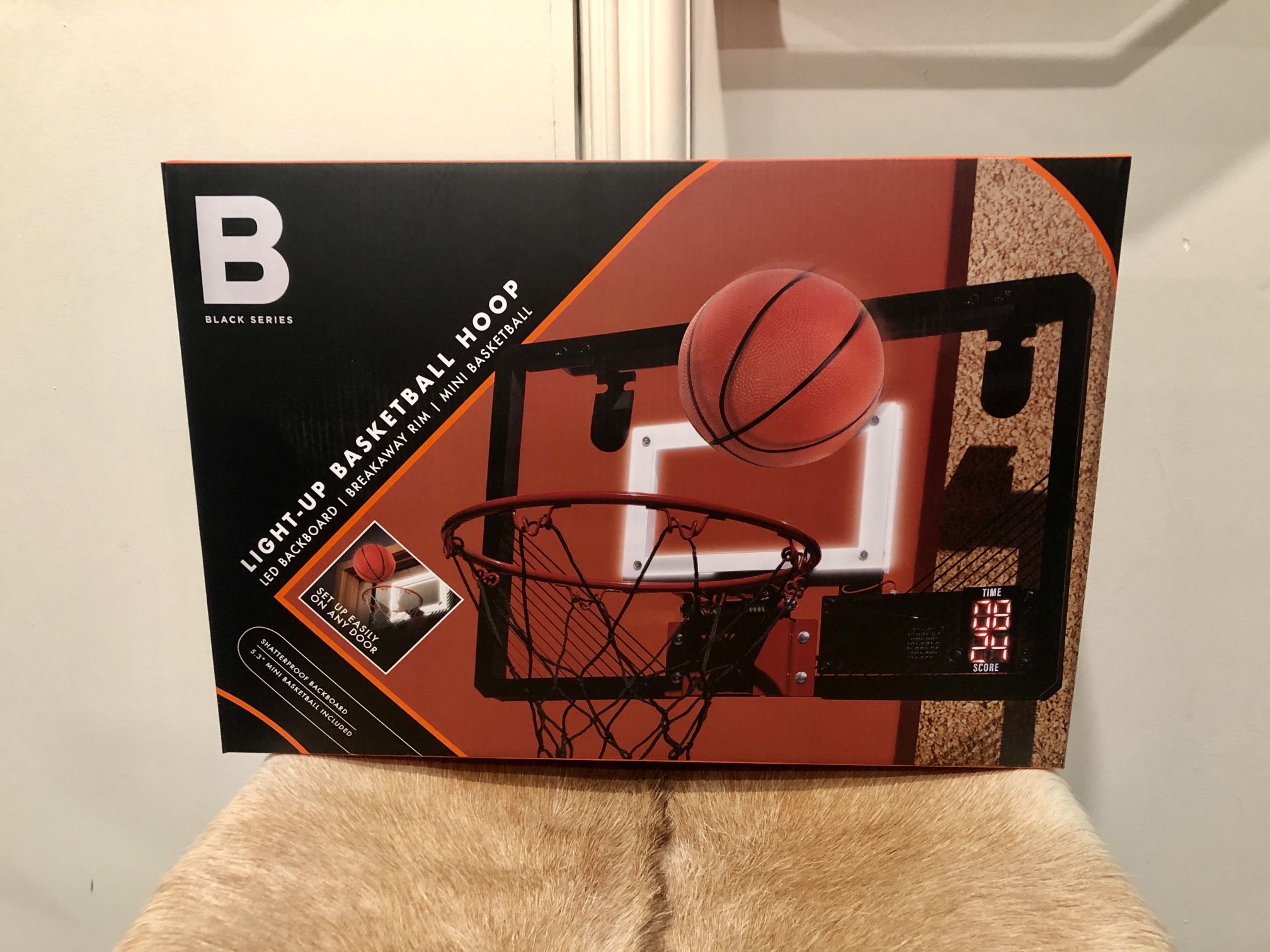 NEW Basketball Goal, Indoor Light Up Basketball Goal, Basketball Hoop