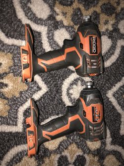 Ridgid Drill no batteries or changed