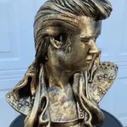 Life-Size Elvis Bust