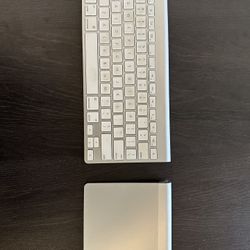 Apple Magic Trackpad And Keyboard