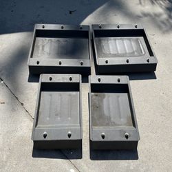 NMW Floor Dollies - 2 12”  & 2 20”