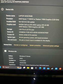 ASUS TUF Gaming A16